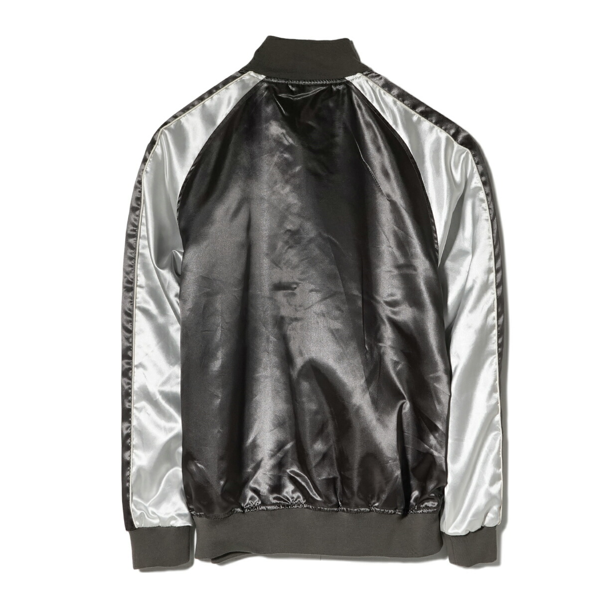 楽天市場】スカジャン メンズ 無地 サテンジャンパー スーベニア