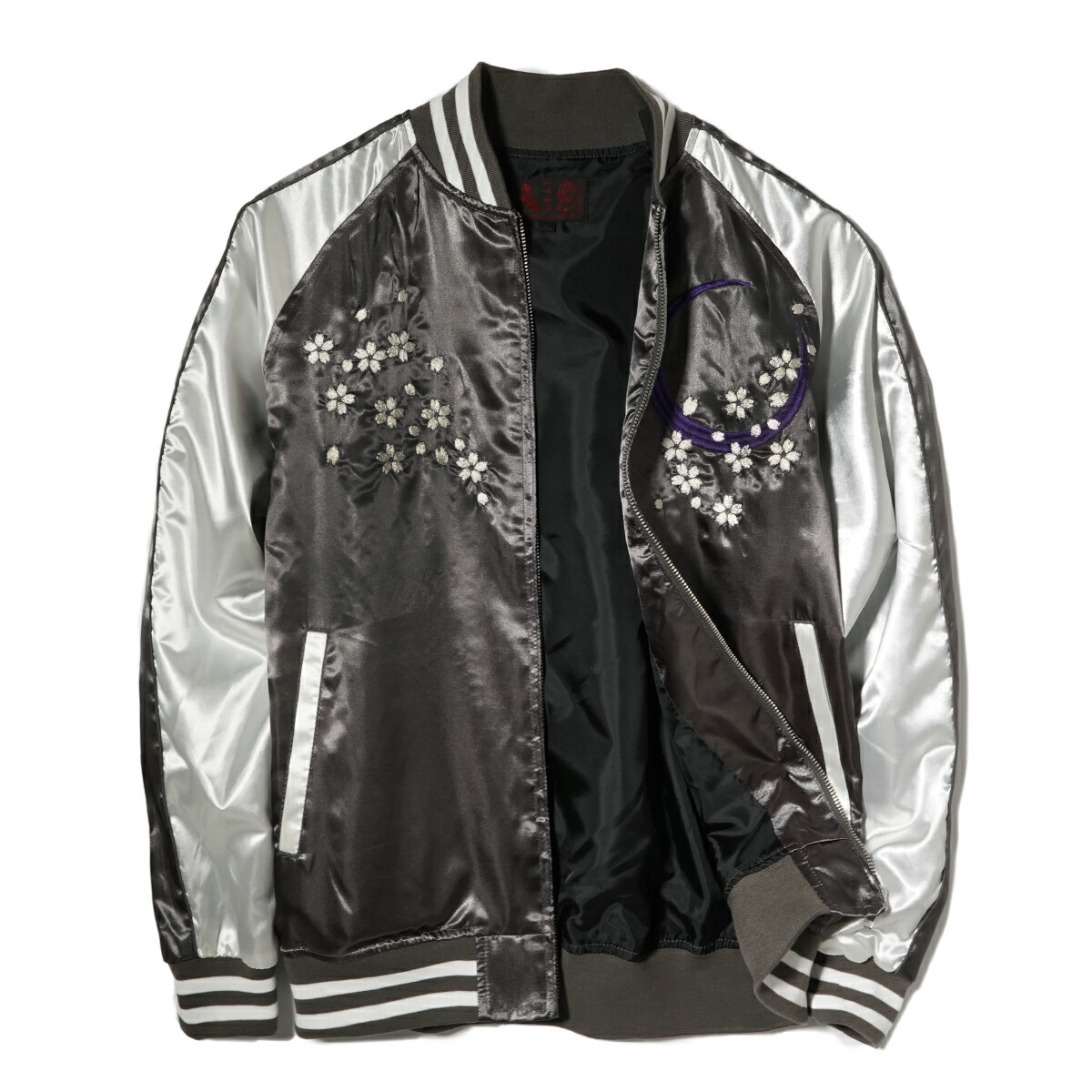 楽天市場】スカジャン メンズ サテンジャンパー スーベニア ジャケット