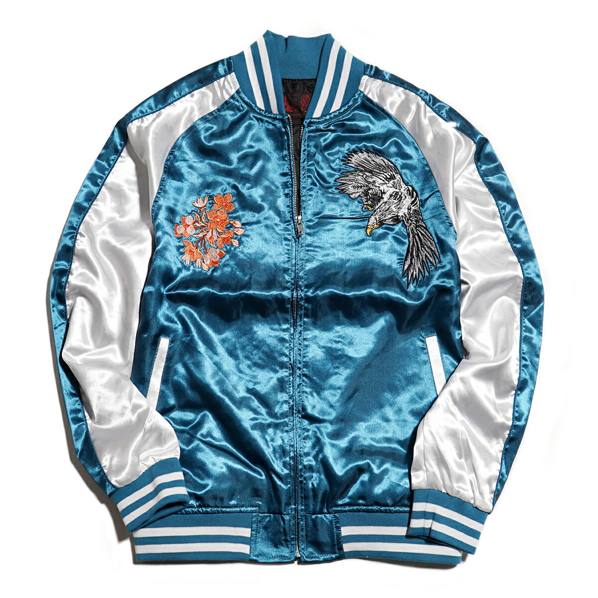 楽天市場】スカジャン メンズ サテンジャンパー スーベニア ジャケット