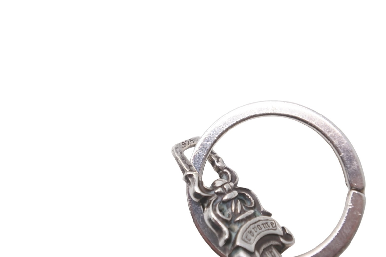 楽天市場】CHROME HEARTS クロムハーツ #5 ダガー キーリング