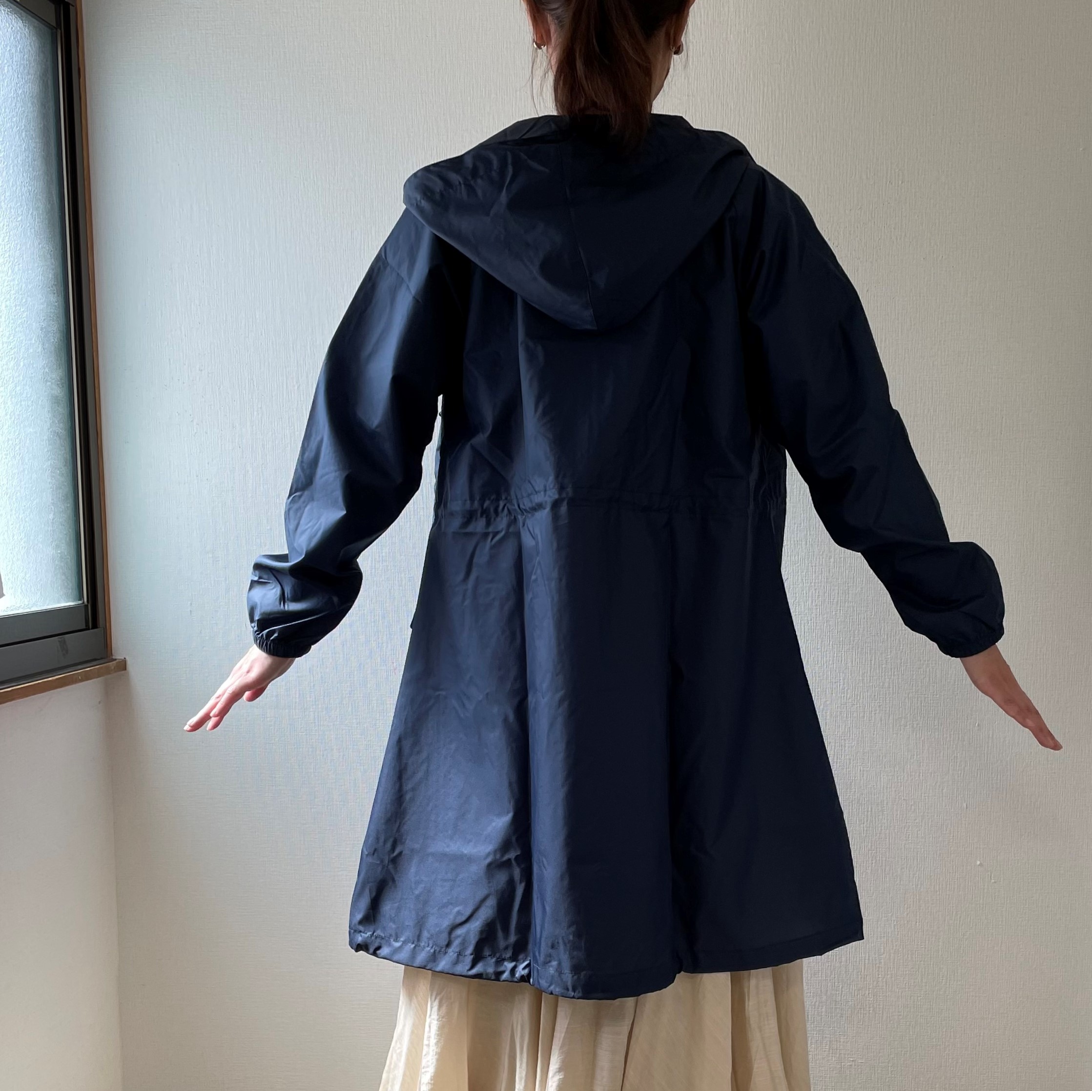 楽天市場】無地モッズコート ネイビー : 私の部屋楽天市場店