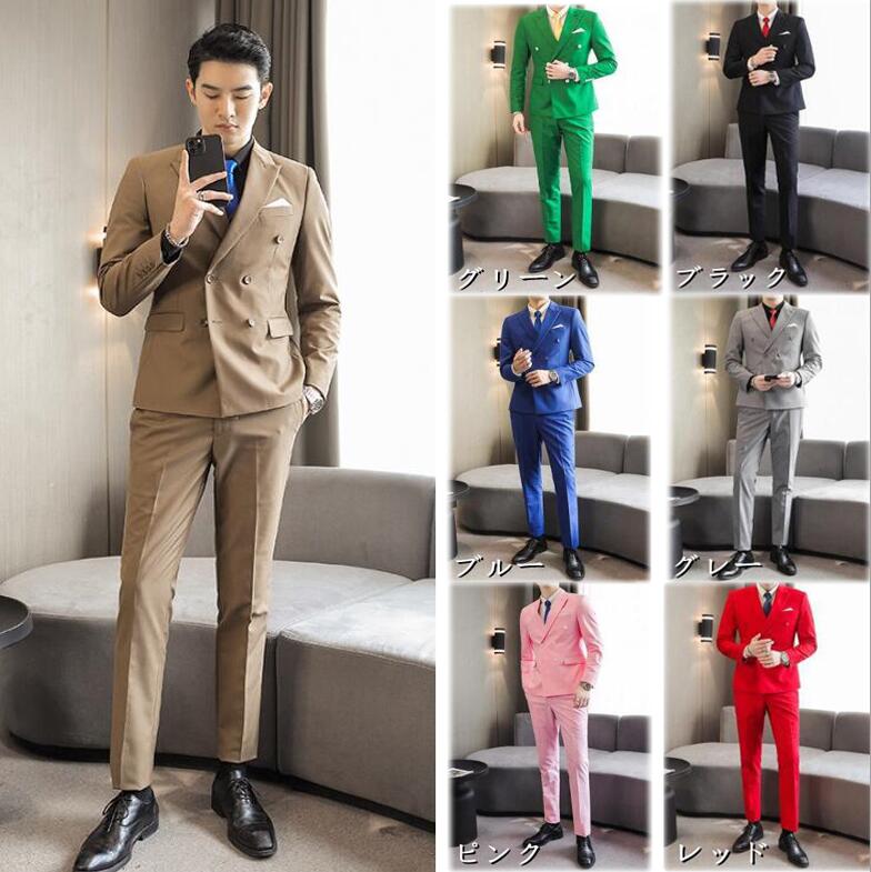楽天市場】【送料無料】全10色 スリーピース スーツ メンズ スーツ
