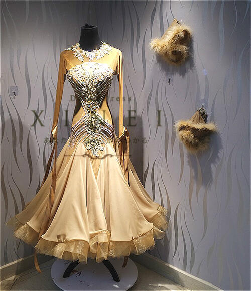 楽天市場】【受注生産・セミオーダー】社交ダンスドレス ダンス衣装