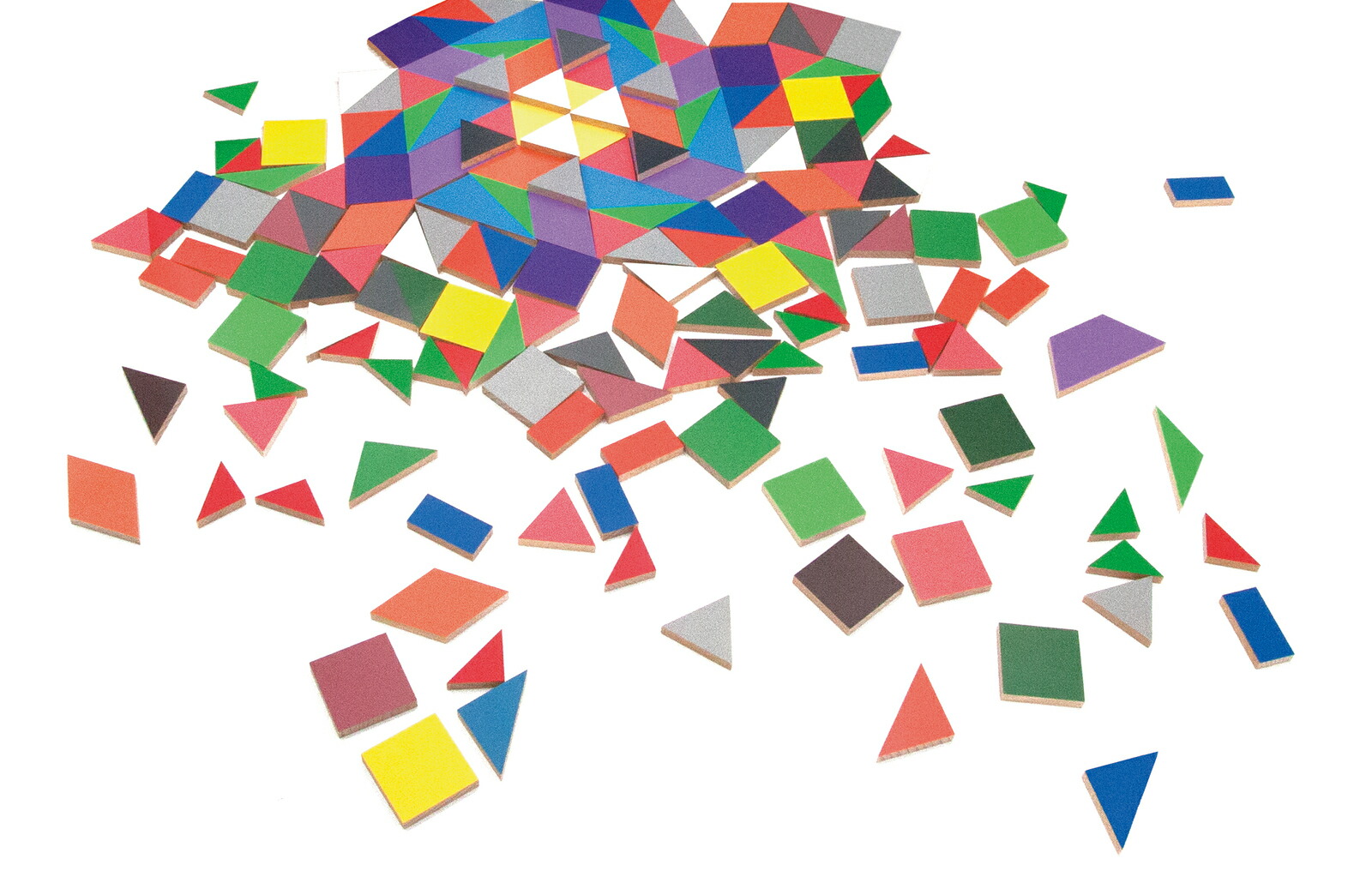 楽天市場】ケルンモザイク45六角mix・ろ 童具館 WAKU : 木のおもちゃ