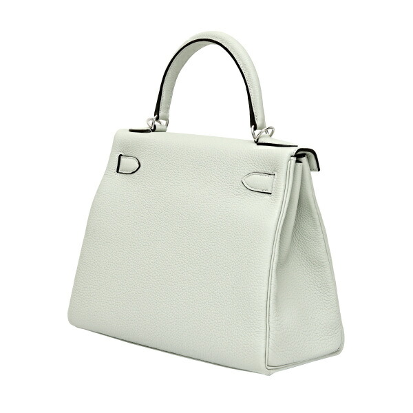 楽天市場】エルメス HERMES ケリー28 トゴ グリネヴェ シルバー金具 W