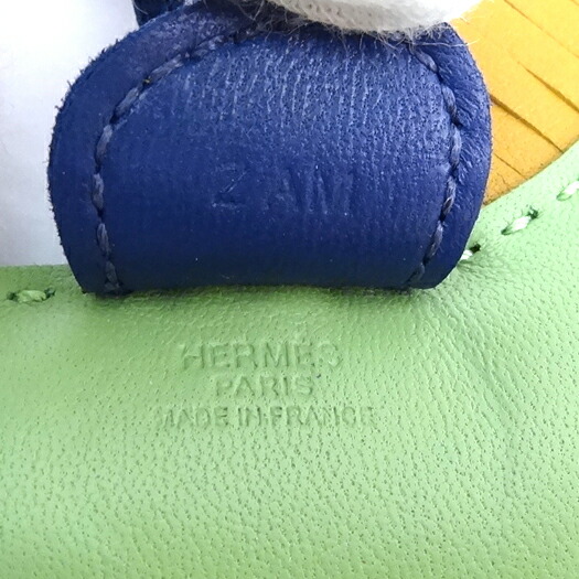 楽天市場】エルメス ロデオ チャーム PM Z刻印 アニョーミロ ヴェール