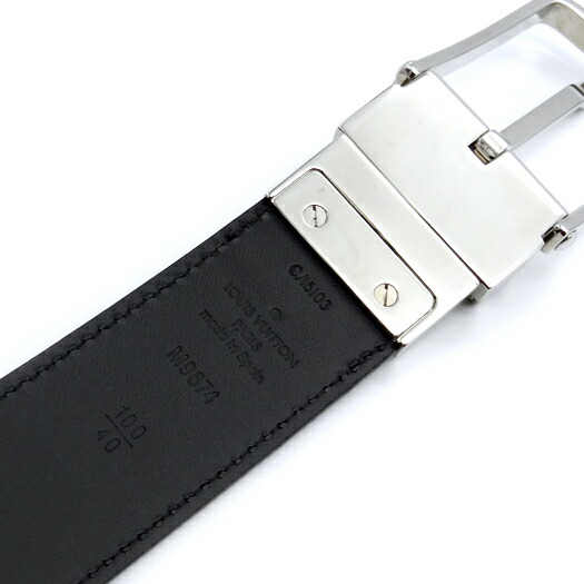 楽天市場】【中古】ルイヴィトン ベルト サンチュール ボストン ダミエ