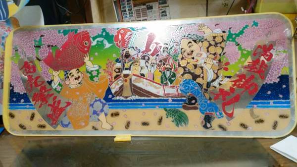 楽天市場】代引可能 エアーブラシ製作 トラック 超高級 七福神 安全窓