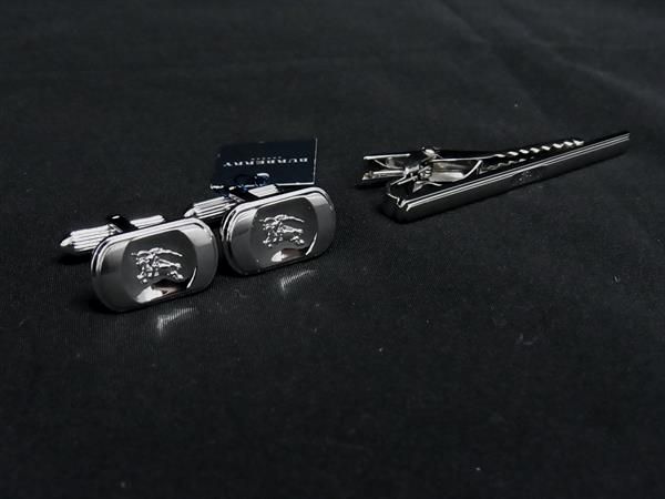 楽天市場】□新品同様□ BURBERRY バーバリー カフス カフリンクス