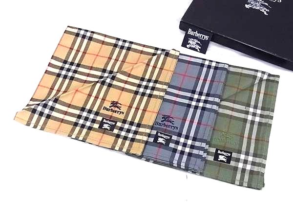 楽天市場】バーバリー ハンカチ セットの通販