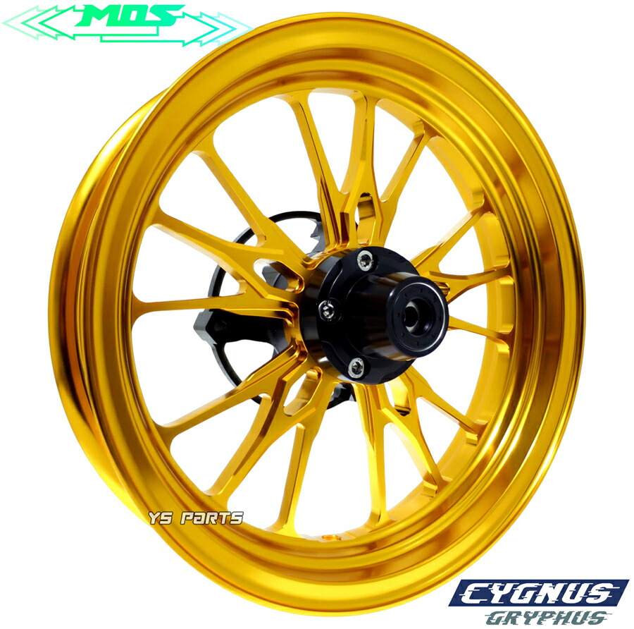 楽天市場】[NEWデザイン]MOS GR-15 鍛造ホイール前後セット[シグナス