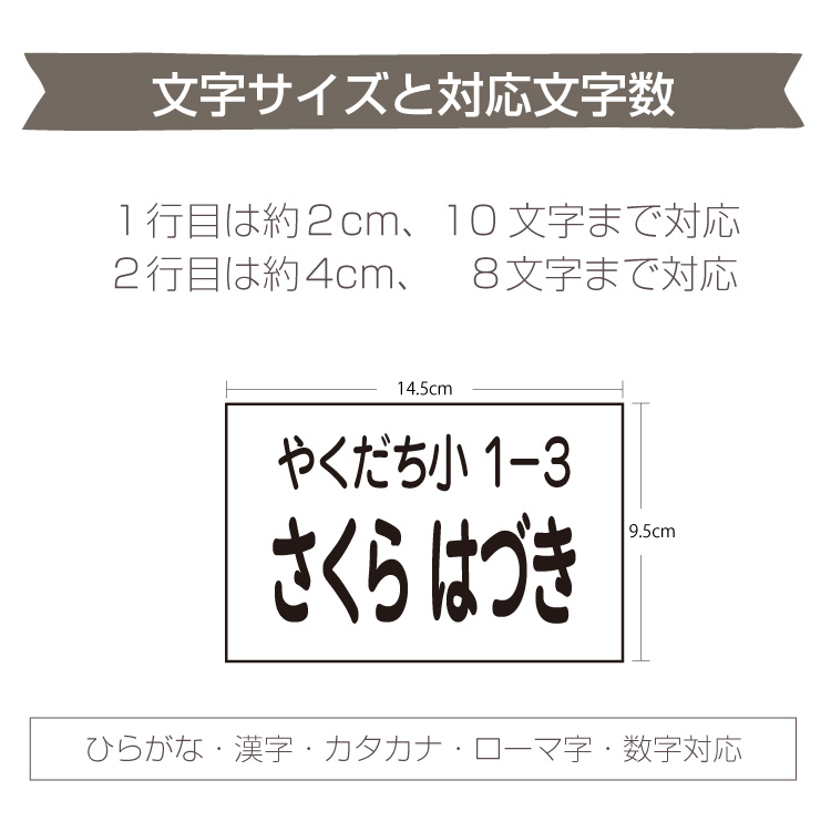 楽天市場】[高品質高評価][最短当日発送]ゼッケン代行 2行タイプ