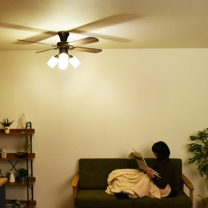 楽天市場】楽天SS開催中 【 Modern Collection シーリングファン 4灯