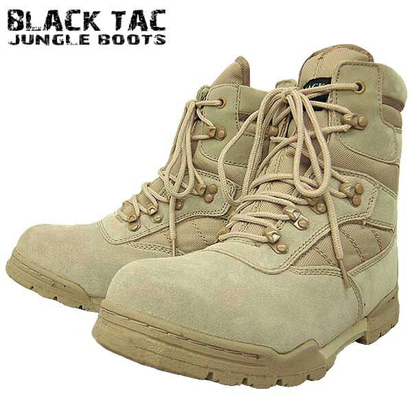 楽天市場】BLACK TAC #TY8004 タクティカルブーツ デザート 米軍