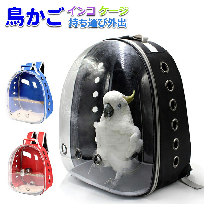 楽天市場】インコ ケージ キャリー バッグ 持ち運び 鳥 キャリーバッグ