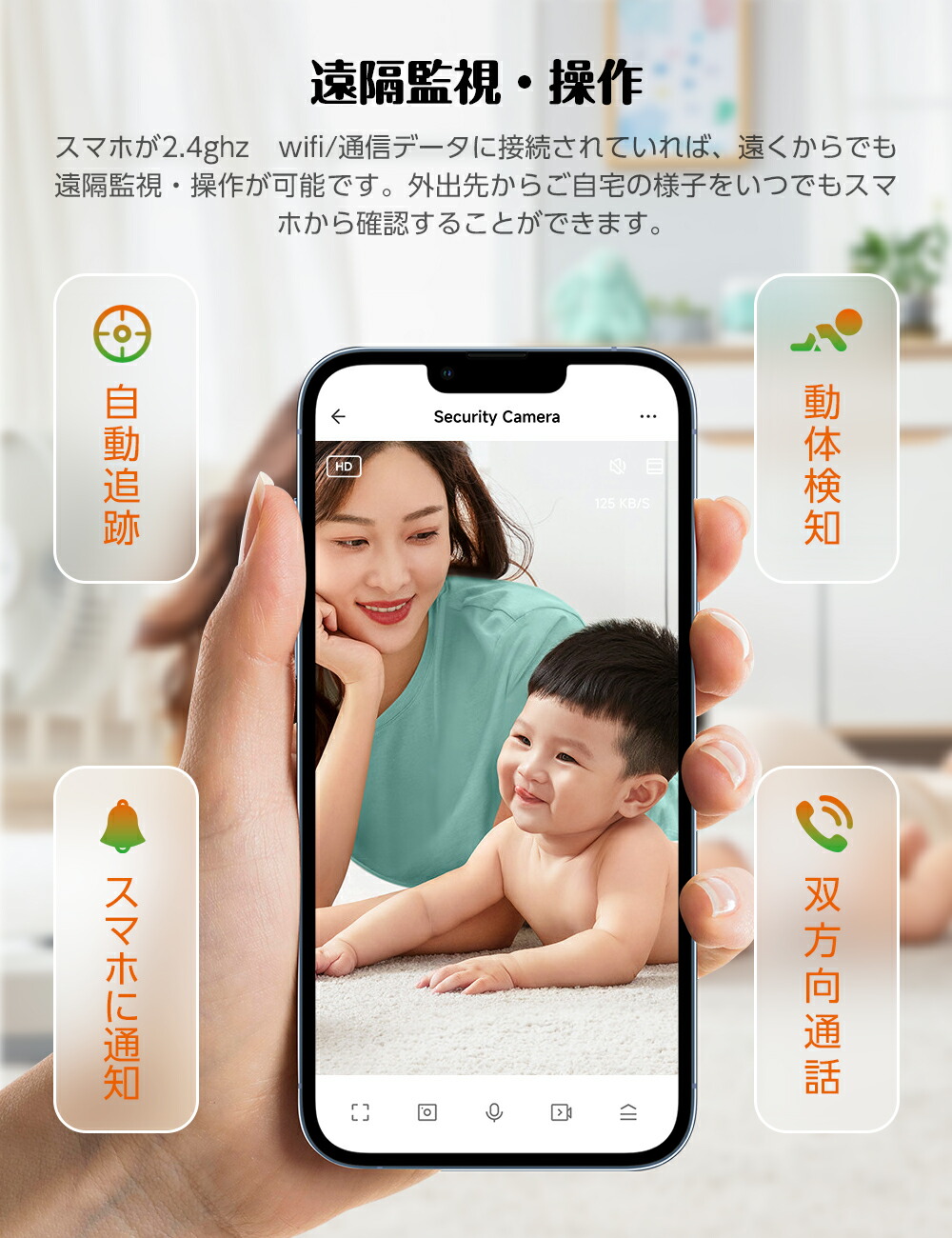 楽天市場】【在庫一掃】Juicell 400万画素 ネットワークカメラ ペット