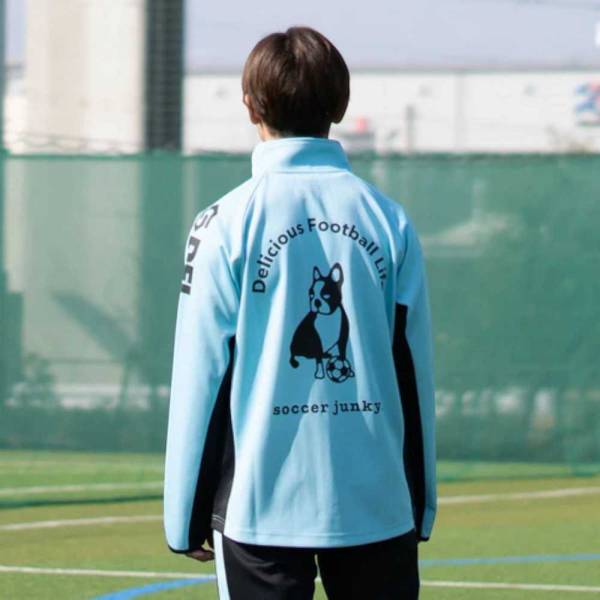 楽天市場】サッカージャンキー トレーニング ジャージ ハーフジップ