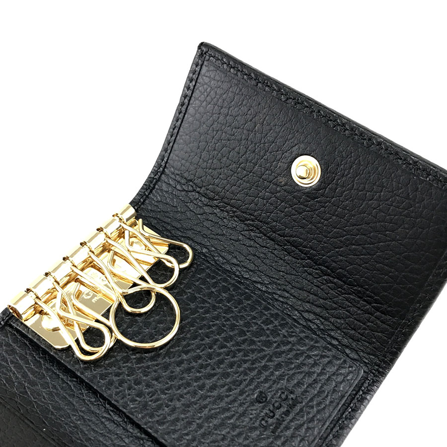 楽天市場】【新品】グッチ GUCCI キーケース 6連 キーホルダー プチ