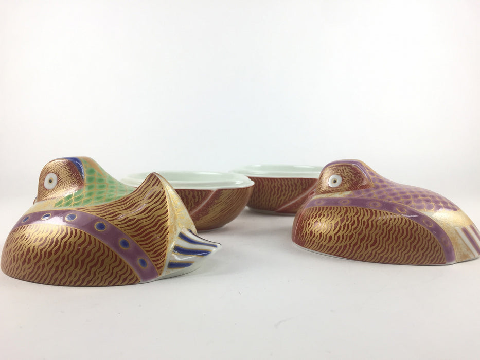 蓋物/小物入れ】おしどり蓋物 幸楽窯 有田焼 — 佐賀有田 ギャラリーつじ信