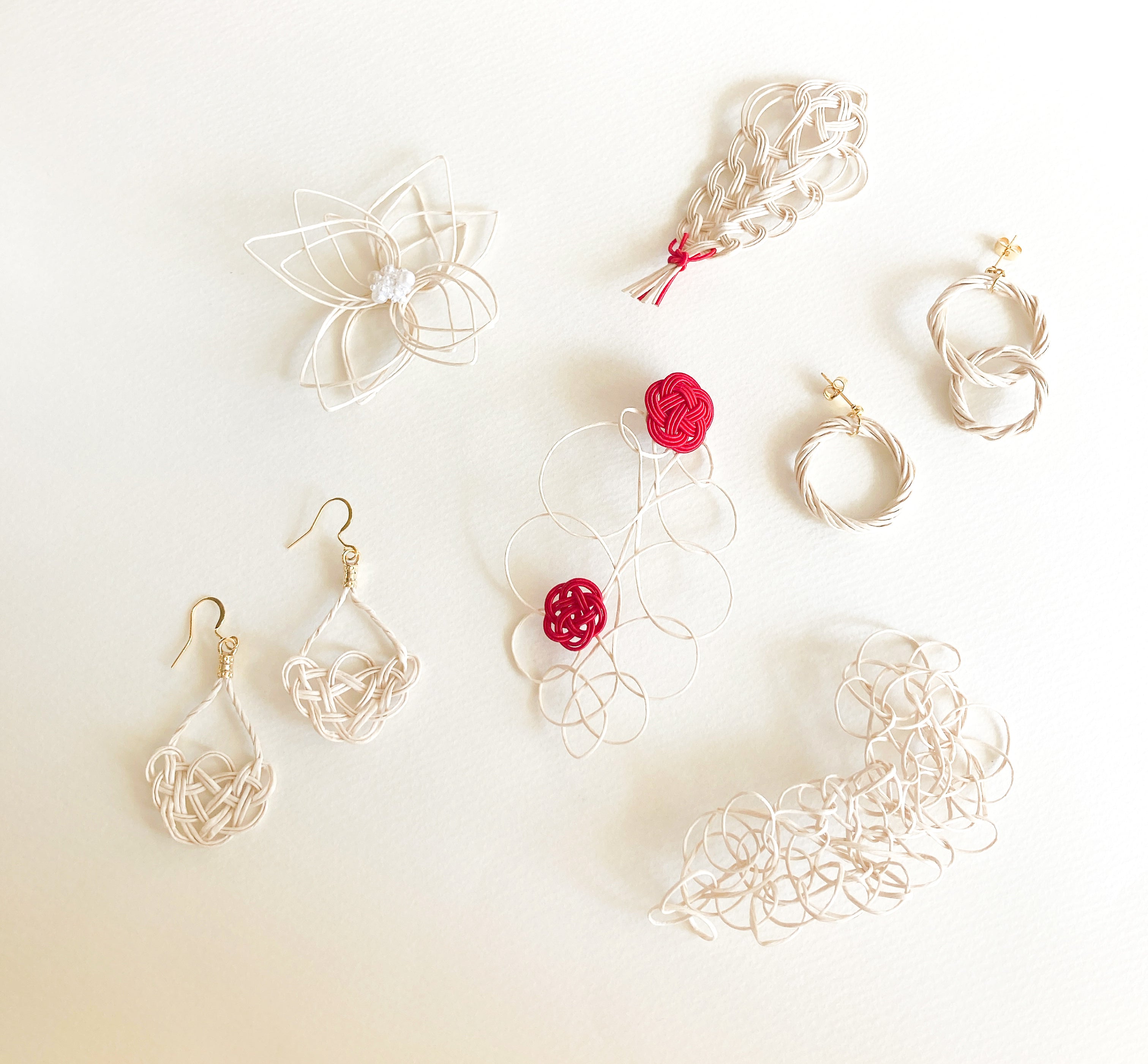 東京水引×TSUMUGI：創作水引アクセサリー