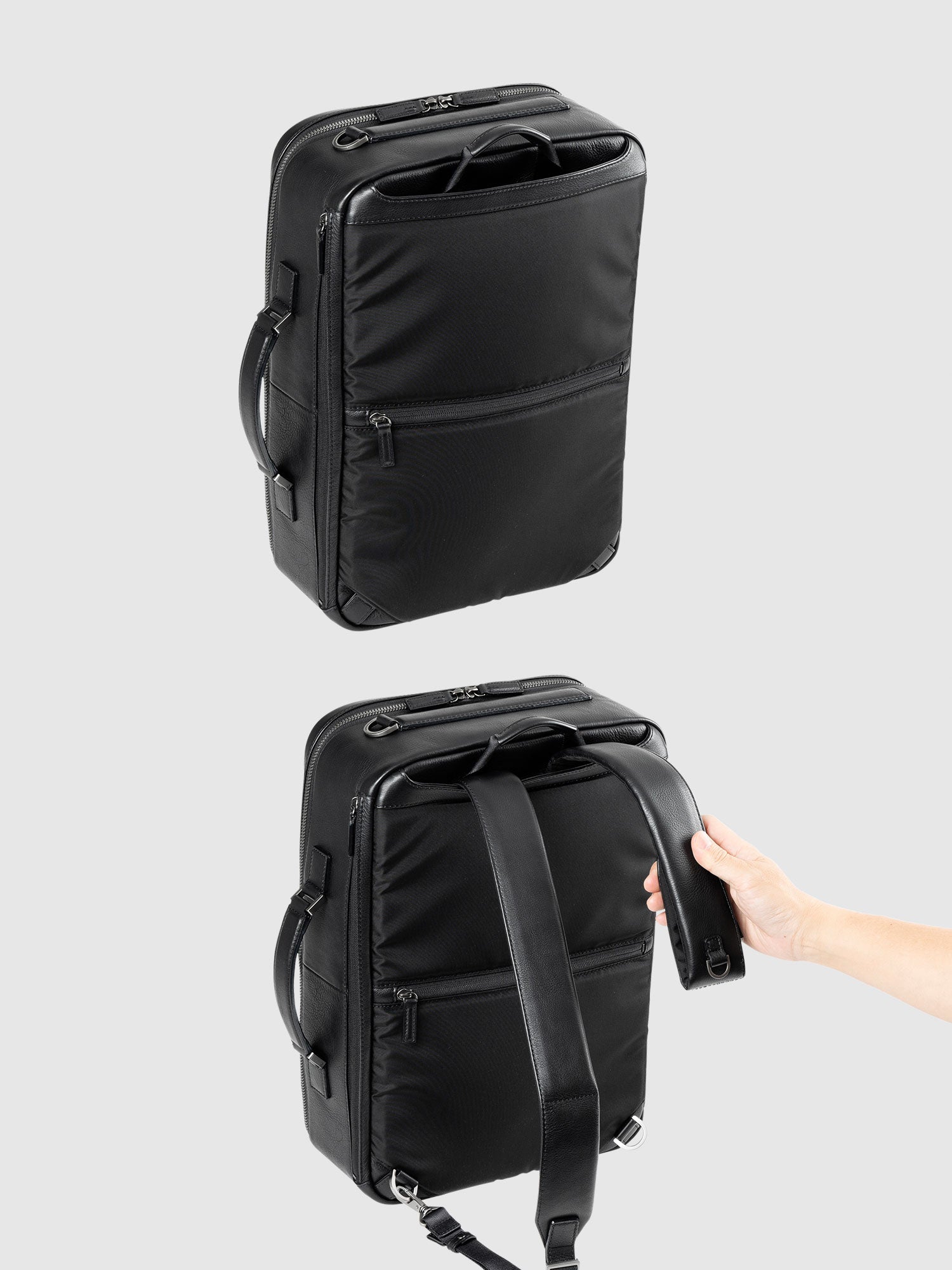 プロータ 3wayビジネストリップバッグ (防水革) – バックパック – 土屋