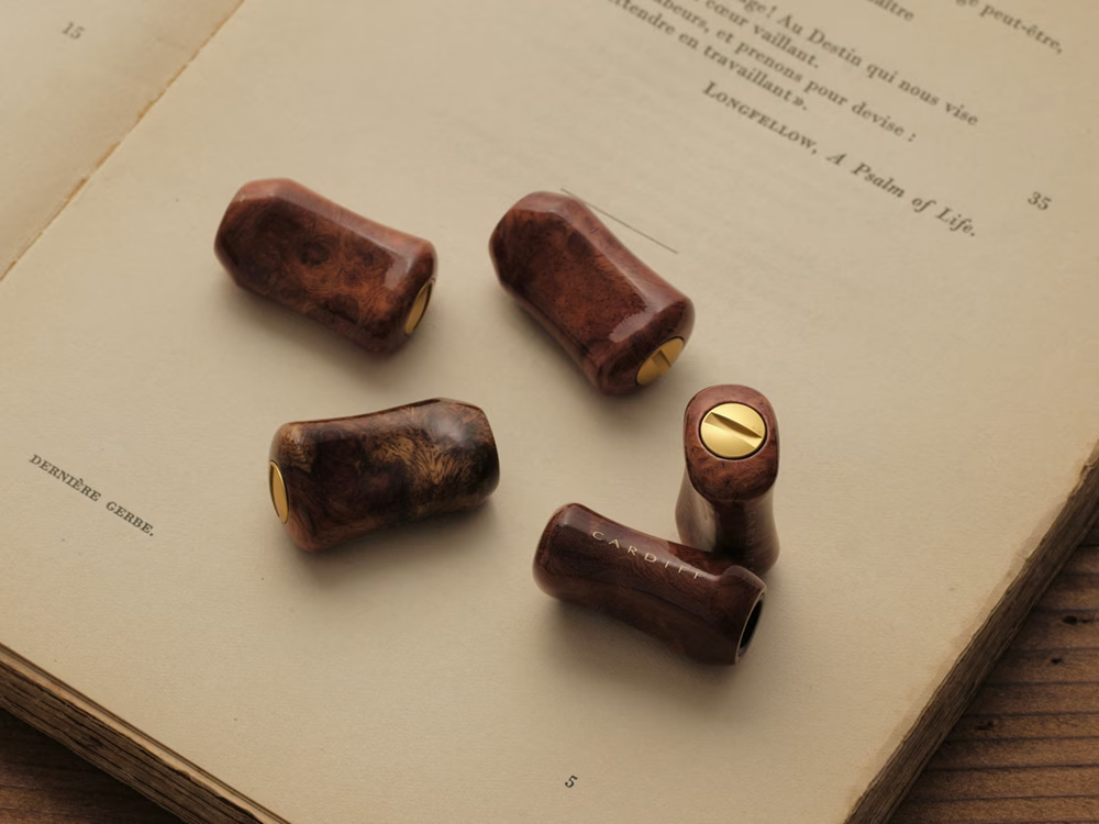 シマノ：シマノ製リール用交換ノブ『わたらせ樹脂工房×カーディフ別注