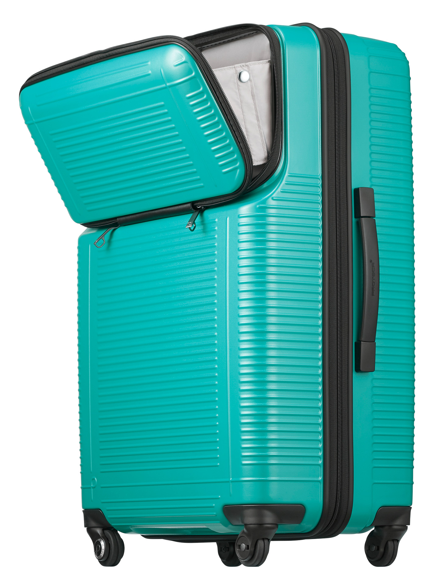 エース、荷物を出し入れしやすい国産スーツケース「プロテカ ポケット