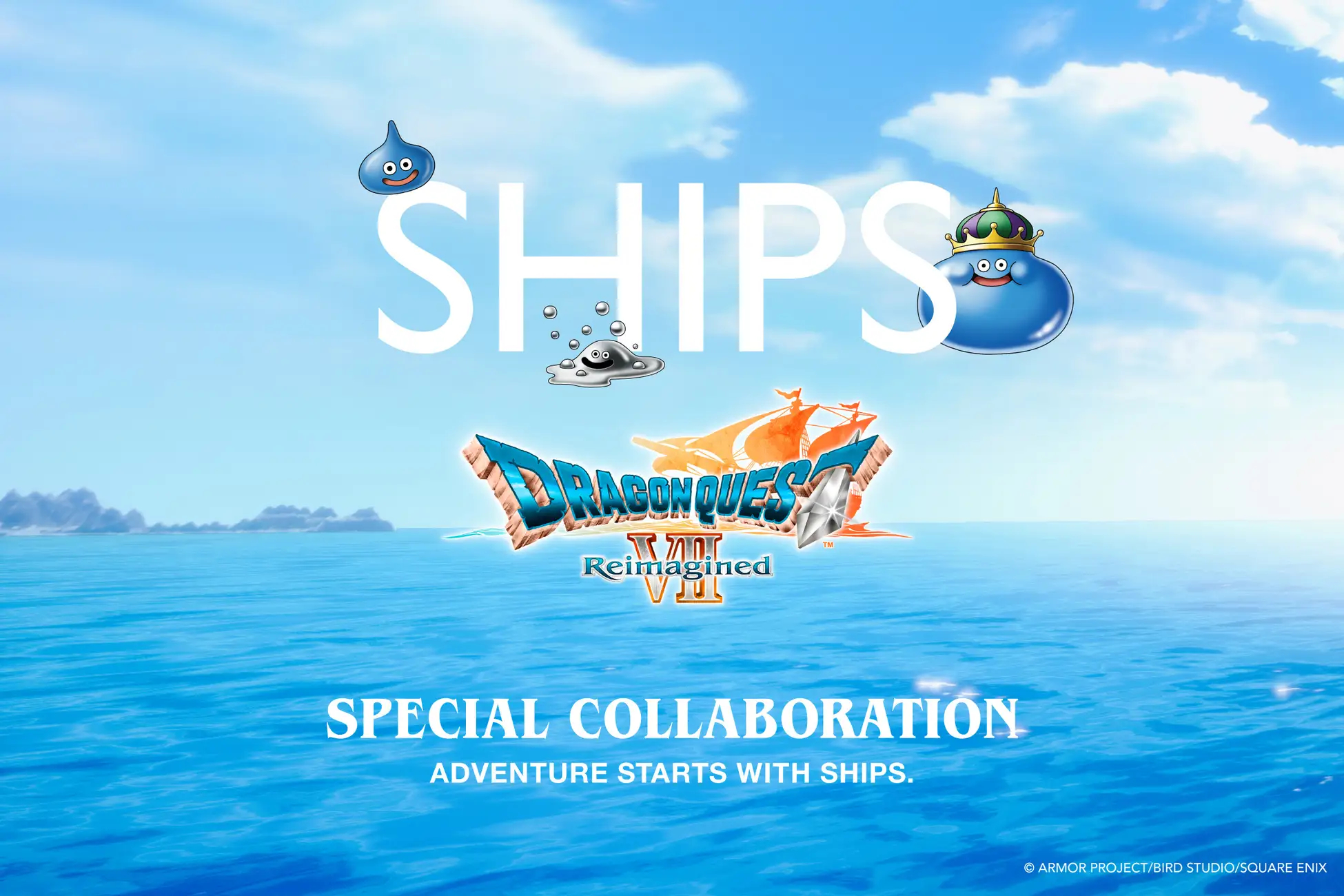 SHIPS、DQ7 ReimaginedコラボでTシャツ/トートバッグ/G-SHOCKなど