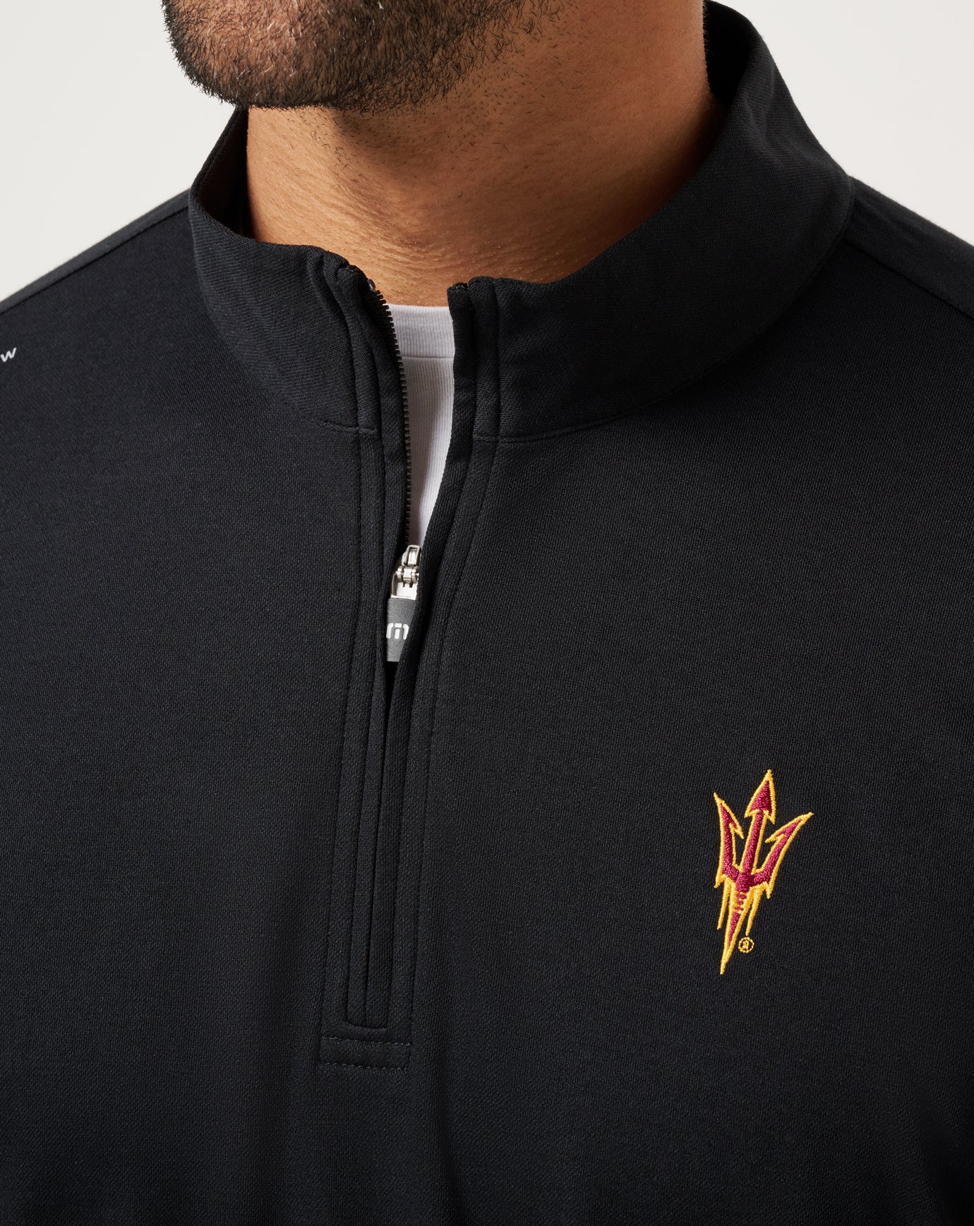 ASU Time To Tailgate Quarter Zip ∣ TravisMathew