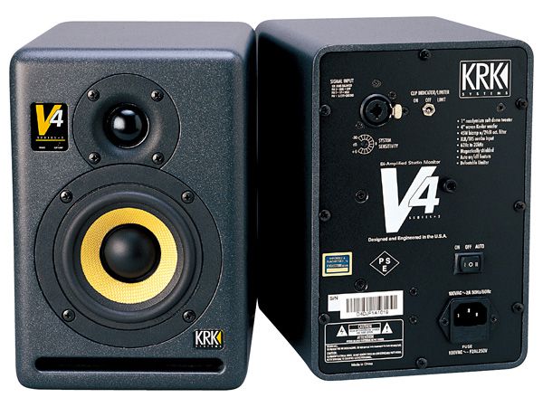 KRK VXT4 スタジオモニタースピーカー 黒 【公式通販】
