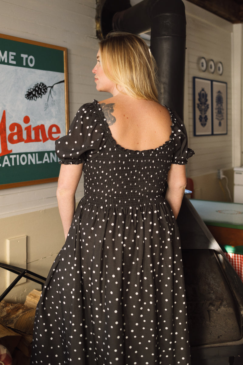 Goldie Smocked Short Sleeve Womens Dress | Tradlands