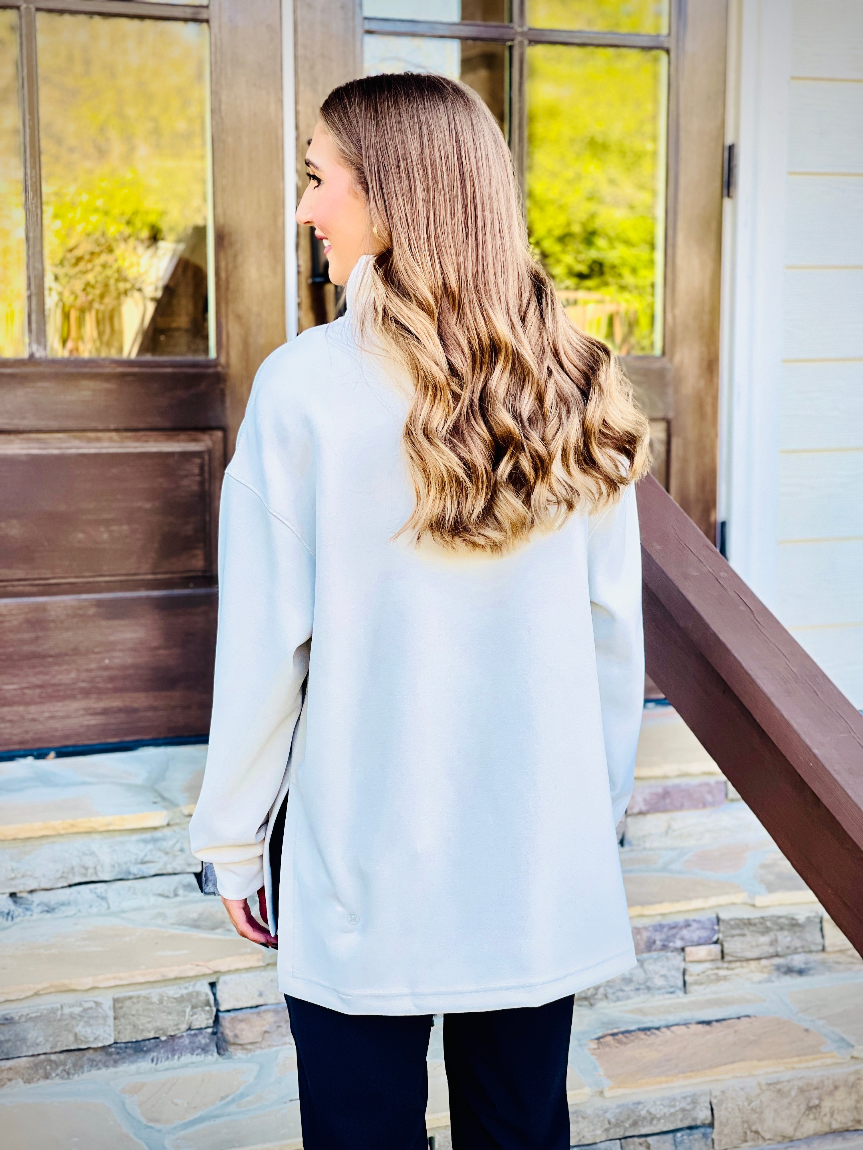 Softstreme™ Funnel-Neck Long Pullover – Trends Boutique on Main