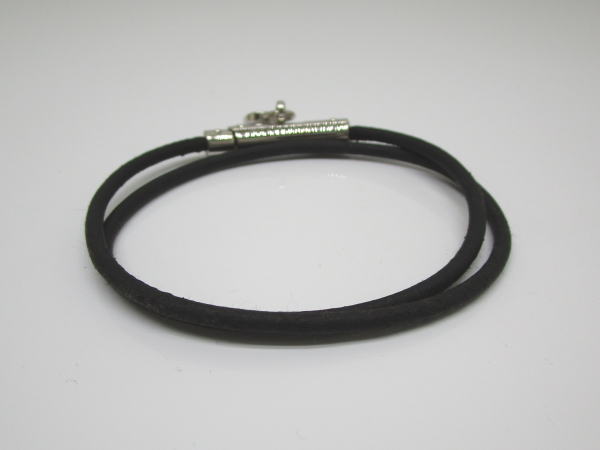 424 エルメス ヴィヴィリデハートチョーカー ブレスレット レザー