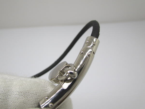 424 エルメス ヴィヴィリデハートチョーカー ブレスレット レザー