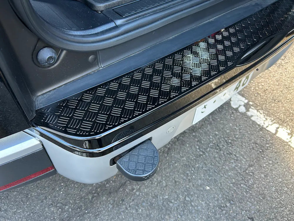 ディフェンダー110 90 130 DEFENDER カスタム リアバンパーフラット