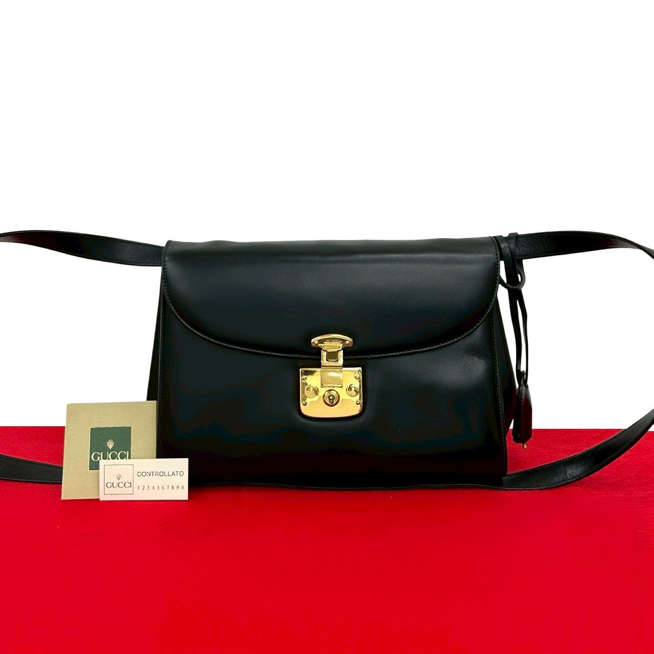 GUCCI グッチ (Vintage) レディロック ショルダーバッグ – Trip