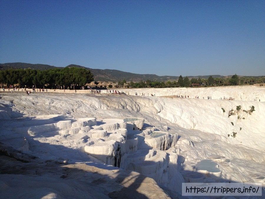 トルコ - パムッカレ石灰棚とヒエラポリス遺跡 / Pamukkale Tranvanter