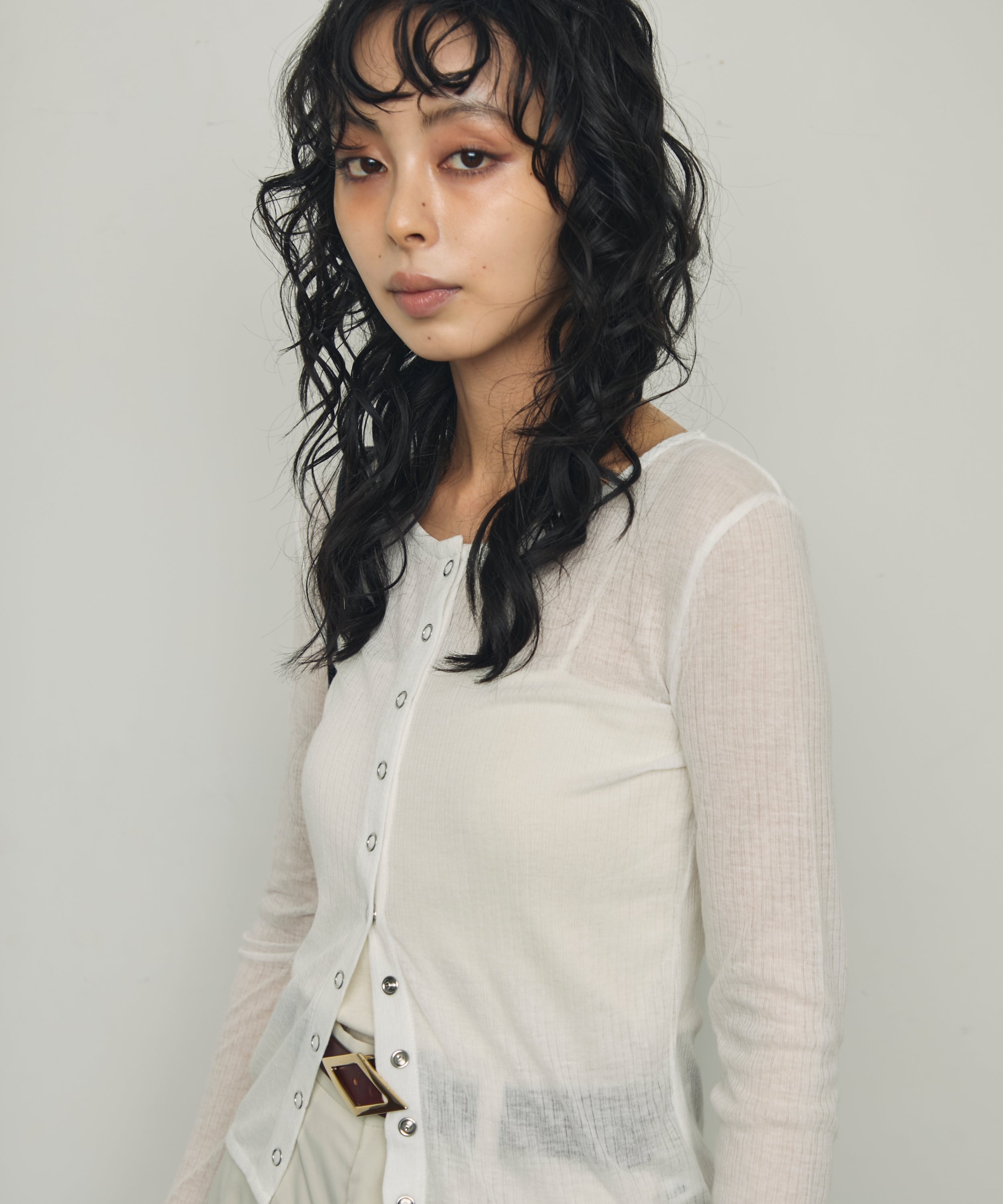 シアーテレコカーディガン | Trish