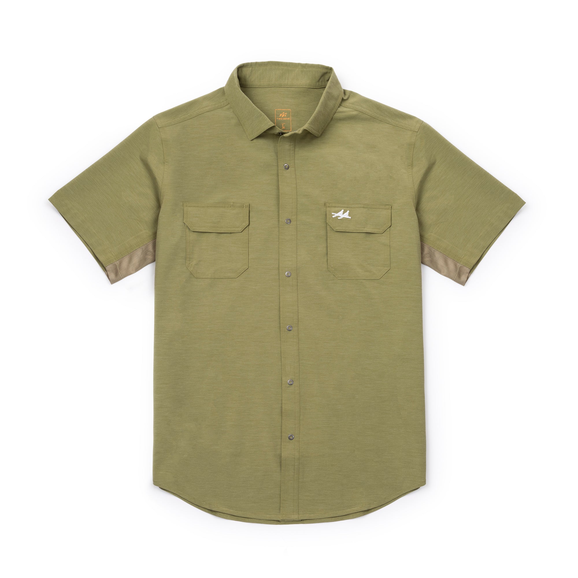 Rio Ultimate Outdoor Blend Short Sleeve - Olive Green - Two Dove