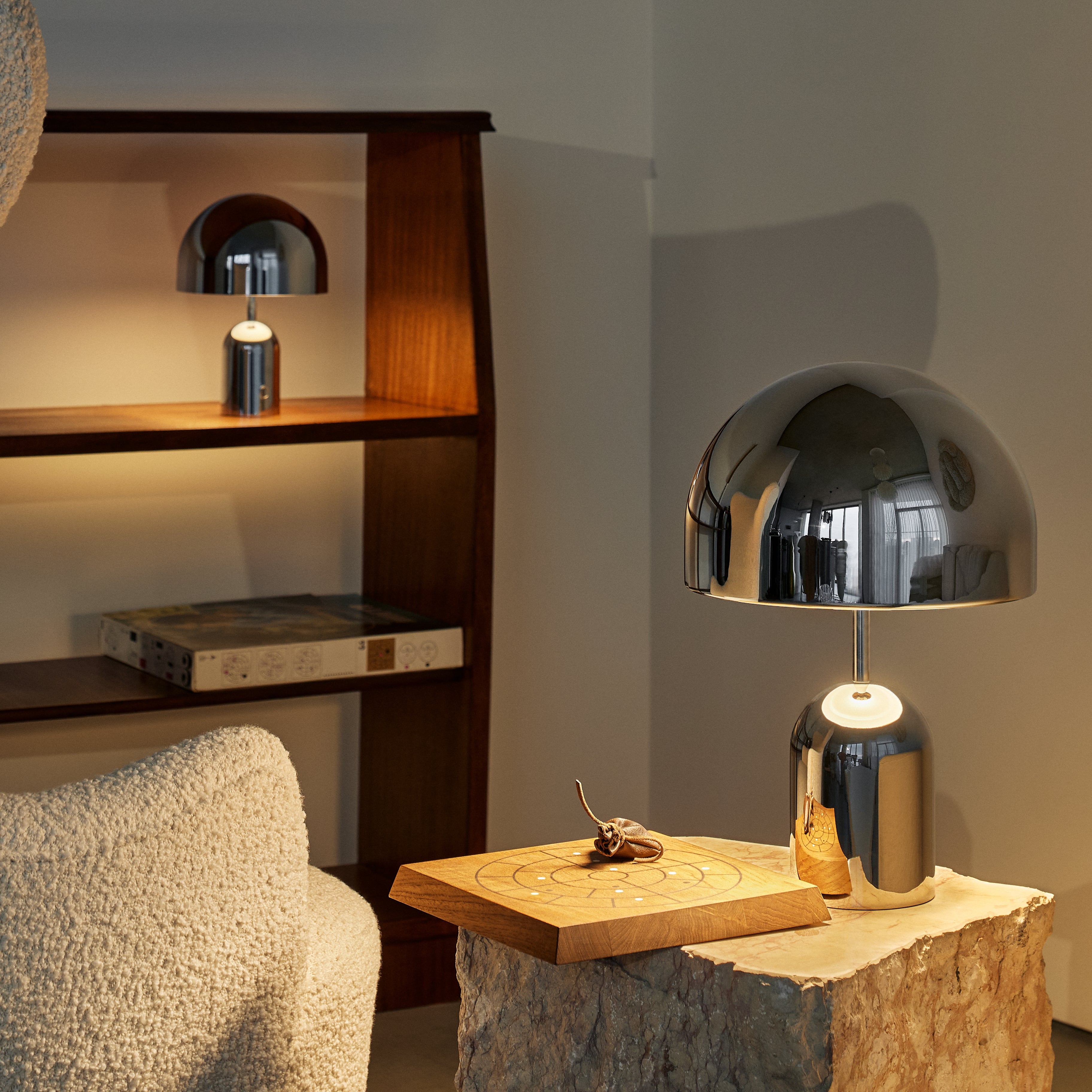 Tom Dixon 'Bell' Portable Table Lamp – Two Enlighten