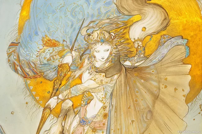 天野喜孝と天野弓彦の描く世界「ファンタジーアート展」天神で開催