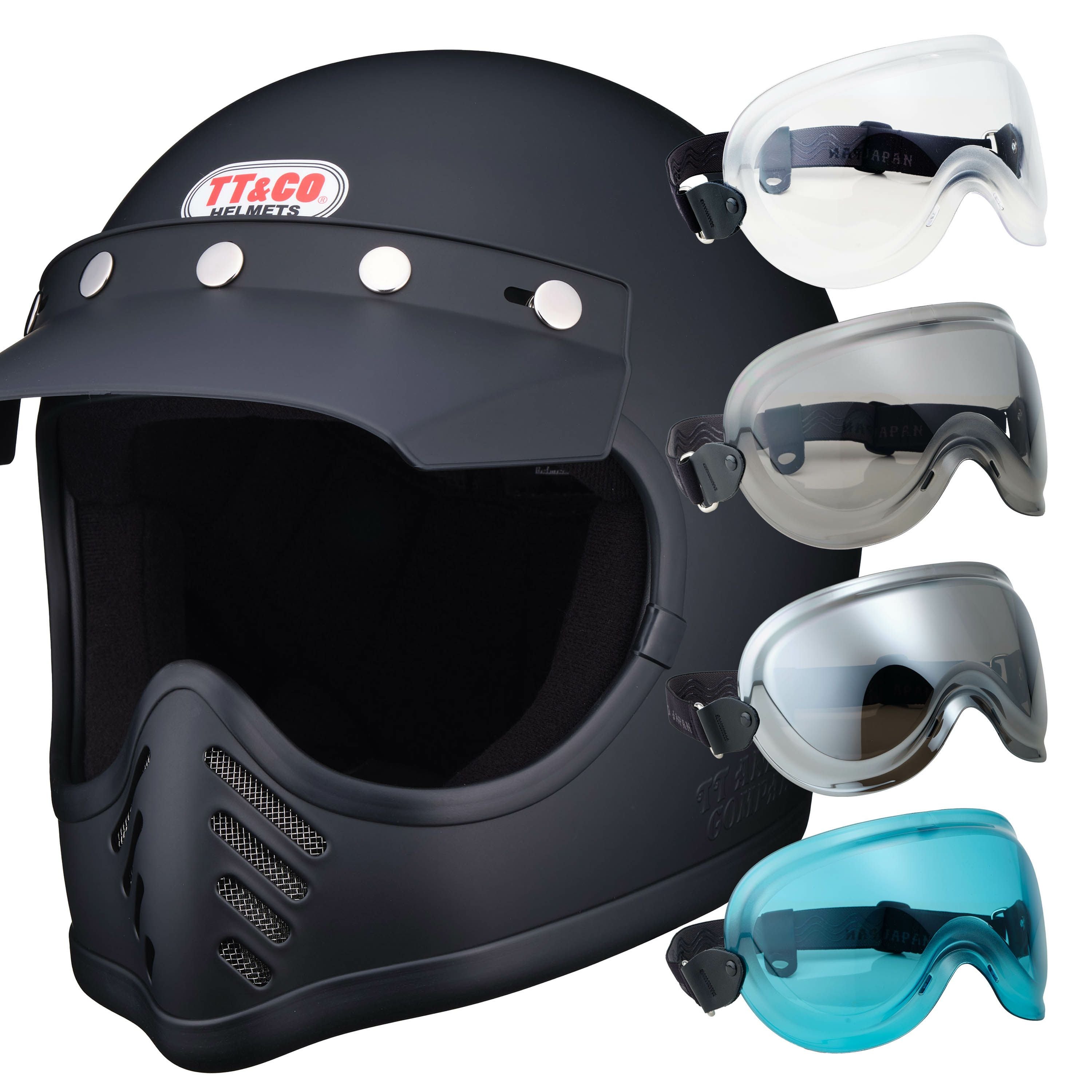 TT&CO. モトモト3 SG／DOT スモールフルフェイス