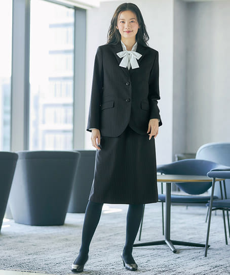 MARY QUANT】全1色・ジャケット（グリーン購入法・ストレッチ） M43251