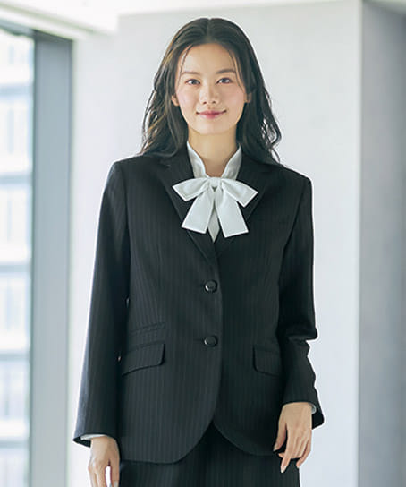 MARY QUANT】全1色・ジャケット（グリーン購入法・ストレッチ） M43251