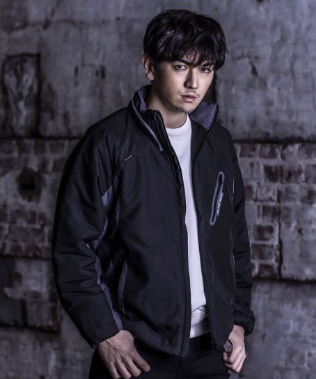 全6色】フードイン中綿ジャケット（軽撥水/男女兼用） AZ-10304 | 作業