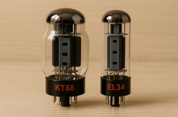 KT88 vs EL34｜真空管の違いと音質比較【ギターアンプ＆オーディオ用途】
