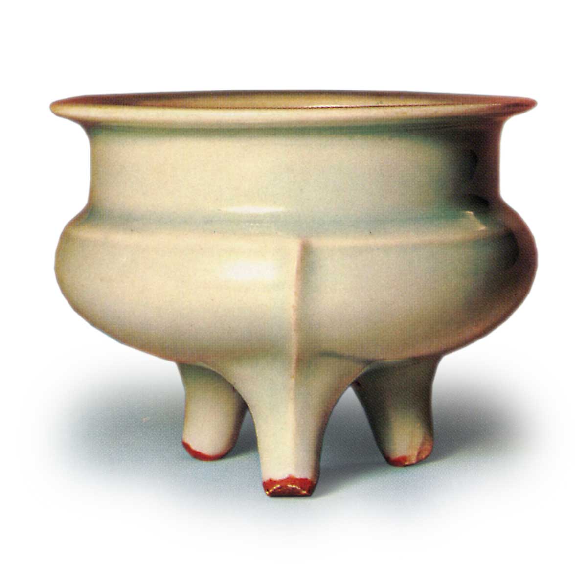 青磁袴腰香炉 せいじはかまごしこうろ | 鶴田 純久の章 お話