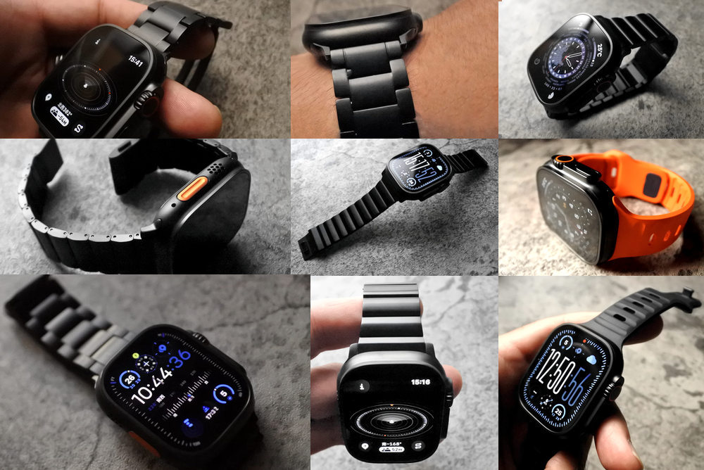 速報】【Apple Watch Ultra 2 ブラックチタニウム】NOMADとMinZ、MP2L