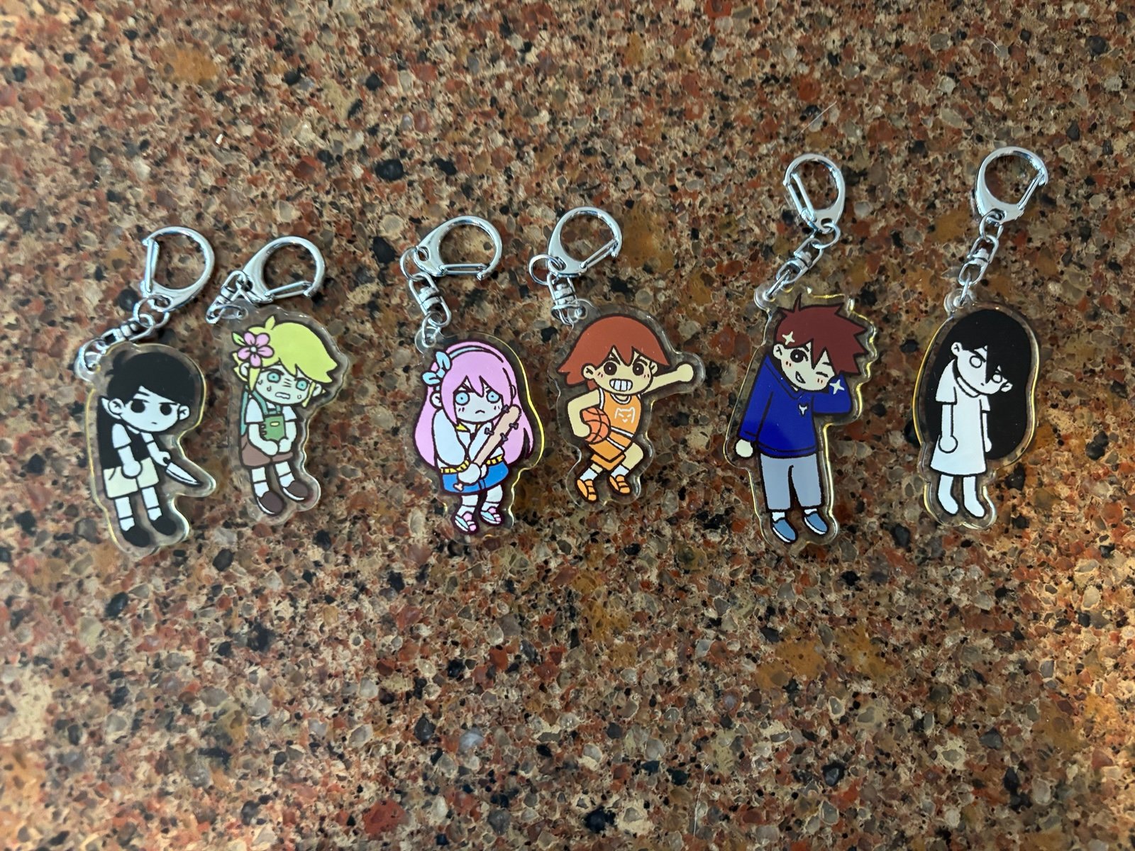Omori Dangling Keychains - Full Set - | Mercari