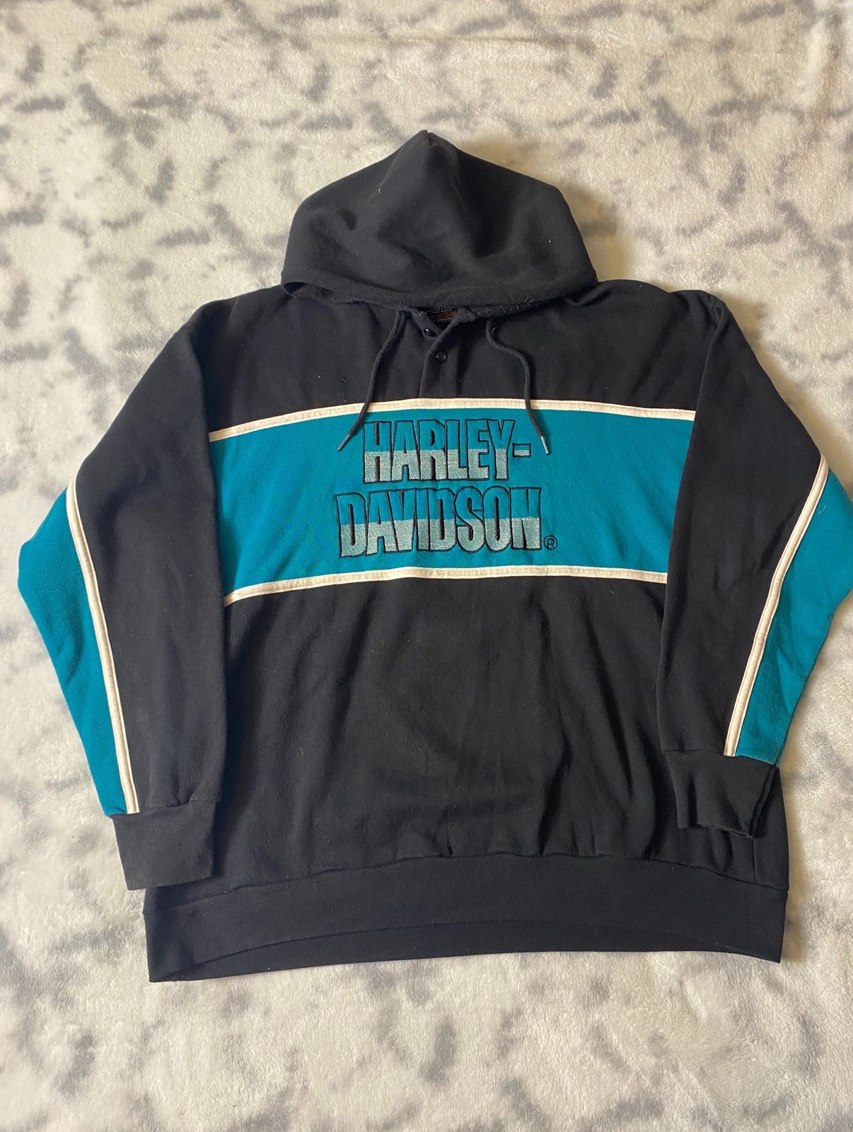 ANDER HUNK Faded N2B Flight Jacket, Gray, M